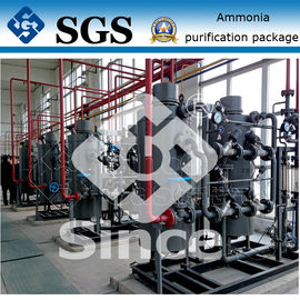 Жидкостная система очищения газа блока аммиачного диссоциатора для термической обработки